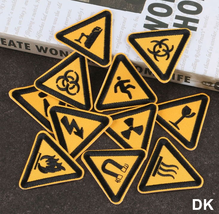 Sewing Id - 10 Stuks Badges Geborduurde Patch Ijzer