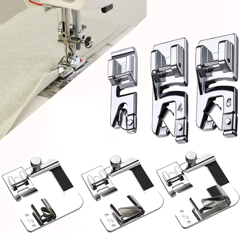 Sewing Gauge Ruler - 3 Stuks Rolzoom Naaimachine Naaivoet Zomen