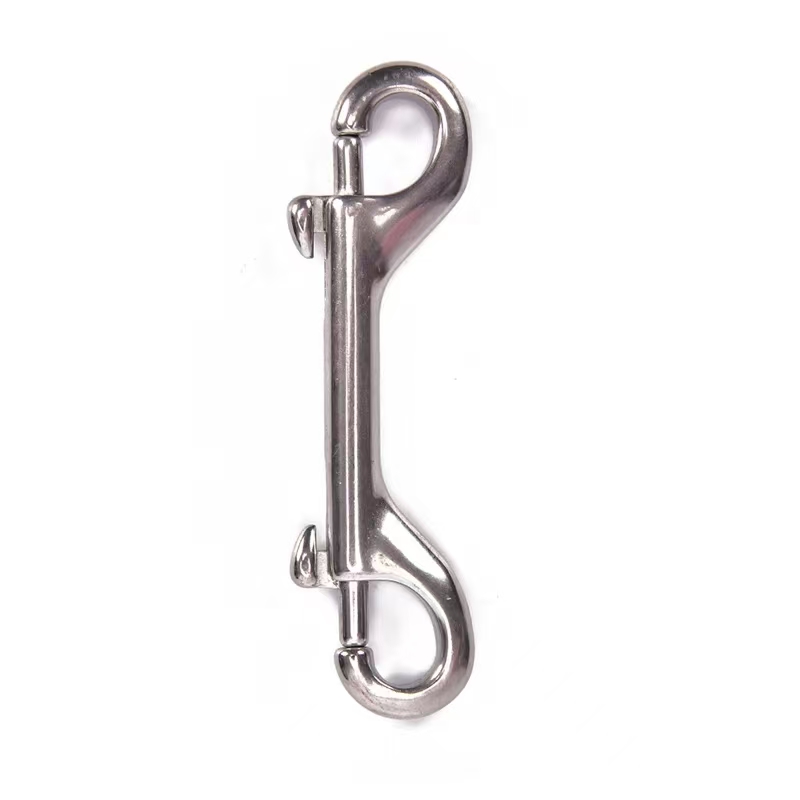 Hook Eye Fastener - DIZETION 100mm Zinklegering Dubbelzijdige Duikhaak -