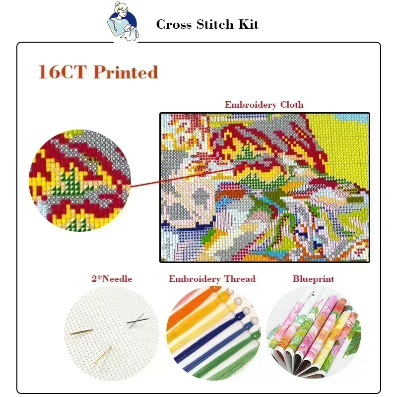 Joy Sunday Kruissteek Kits Swa - Textile Sewing Patterns recensie en prijs