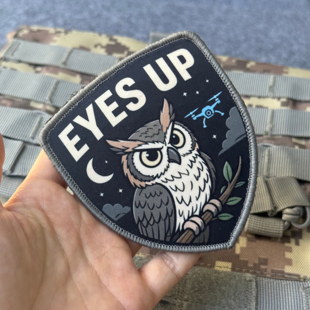 Gedrukte Tactische Uilenpatch  - Hook Eye Fastener recensie en prijs