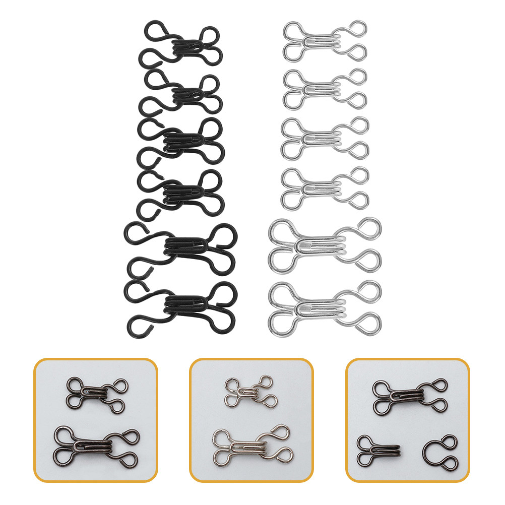 120 stuks kledinghaken naaioge - Hook Eye Fastener recensie en prijs