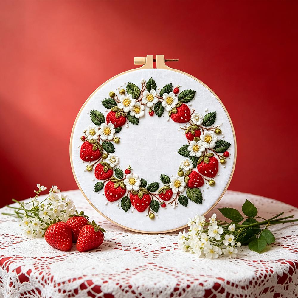 Borduurpakket voor planten en  - Textile Sewing Patterns recensie en prijs
