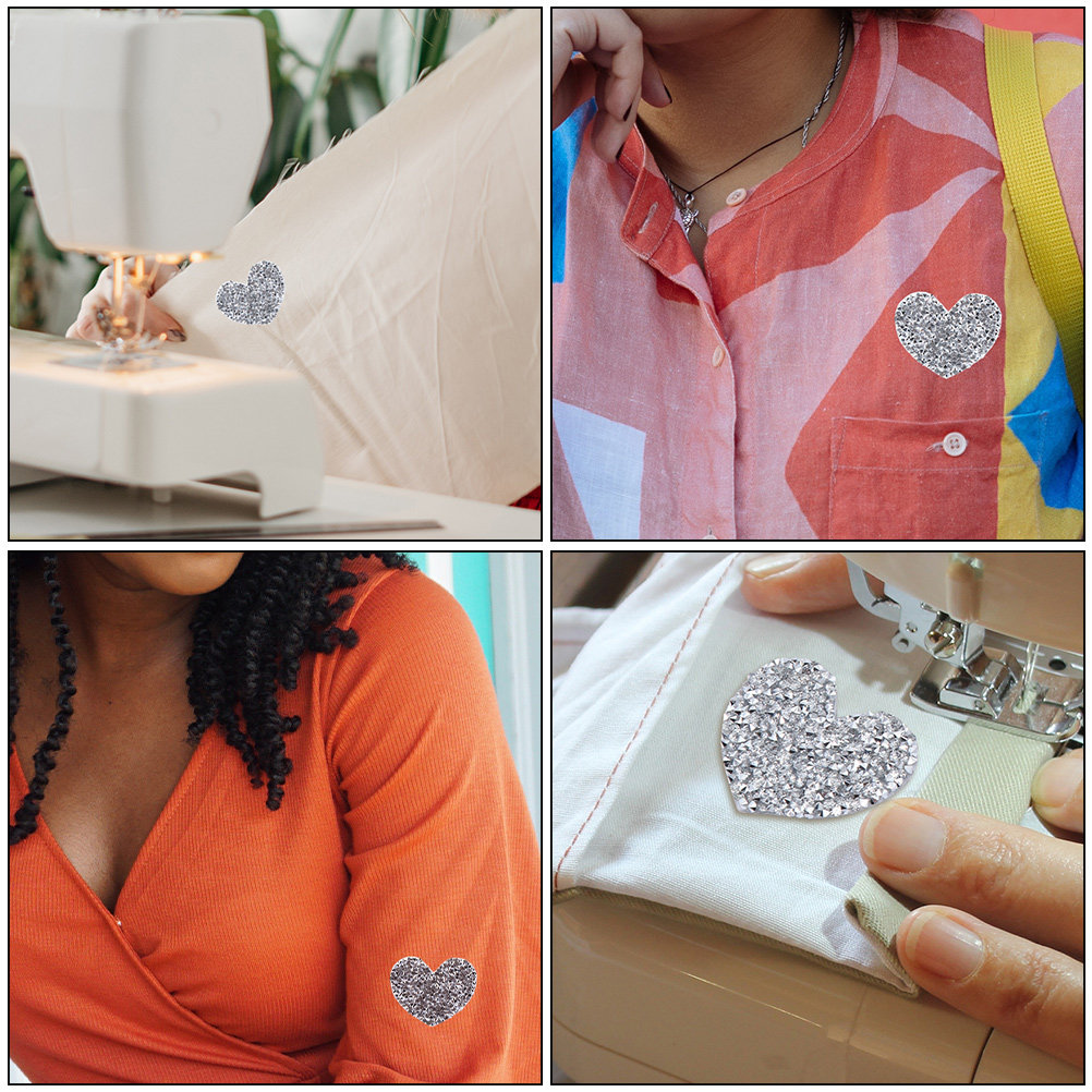 10 stuks hartvormige geborduur - Sewing Recycling recensie en prijs