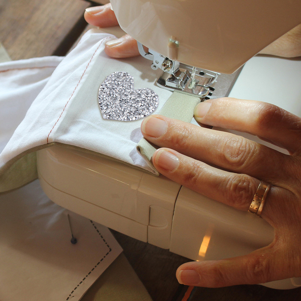 10 stuks hartvormige geborduur - Sewing Recycling recensie en prijs