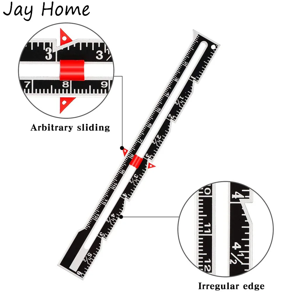 2/4Pcs Sliding Gauge Naaien Me - Sewing Gauge Ruler recensie en prijs