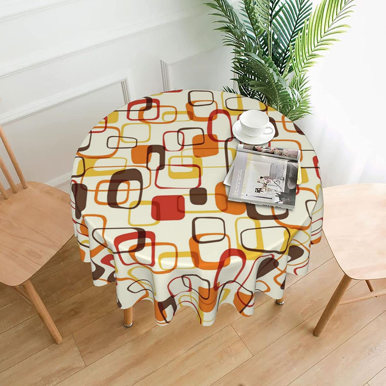 Retro Mid Century Geometrische - Century Textile & Sewing Supply Hours recensie en prijs