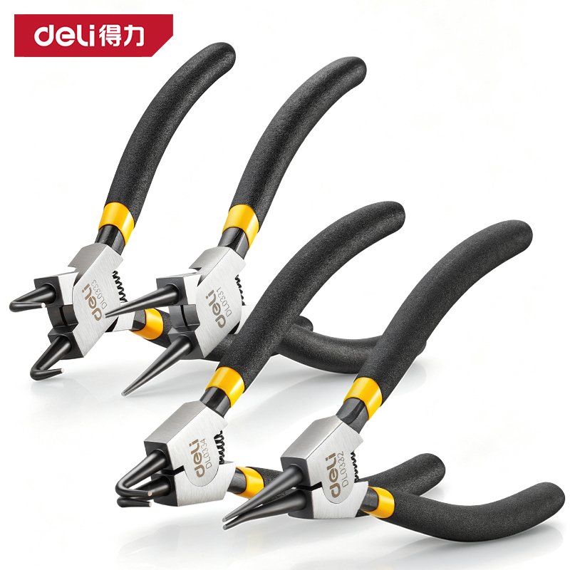 Deli 5 inch Circlip Tang Set L - Snap Button Plier recensie en prijs