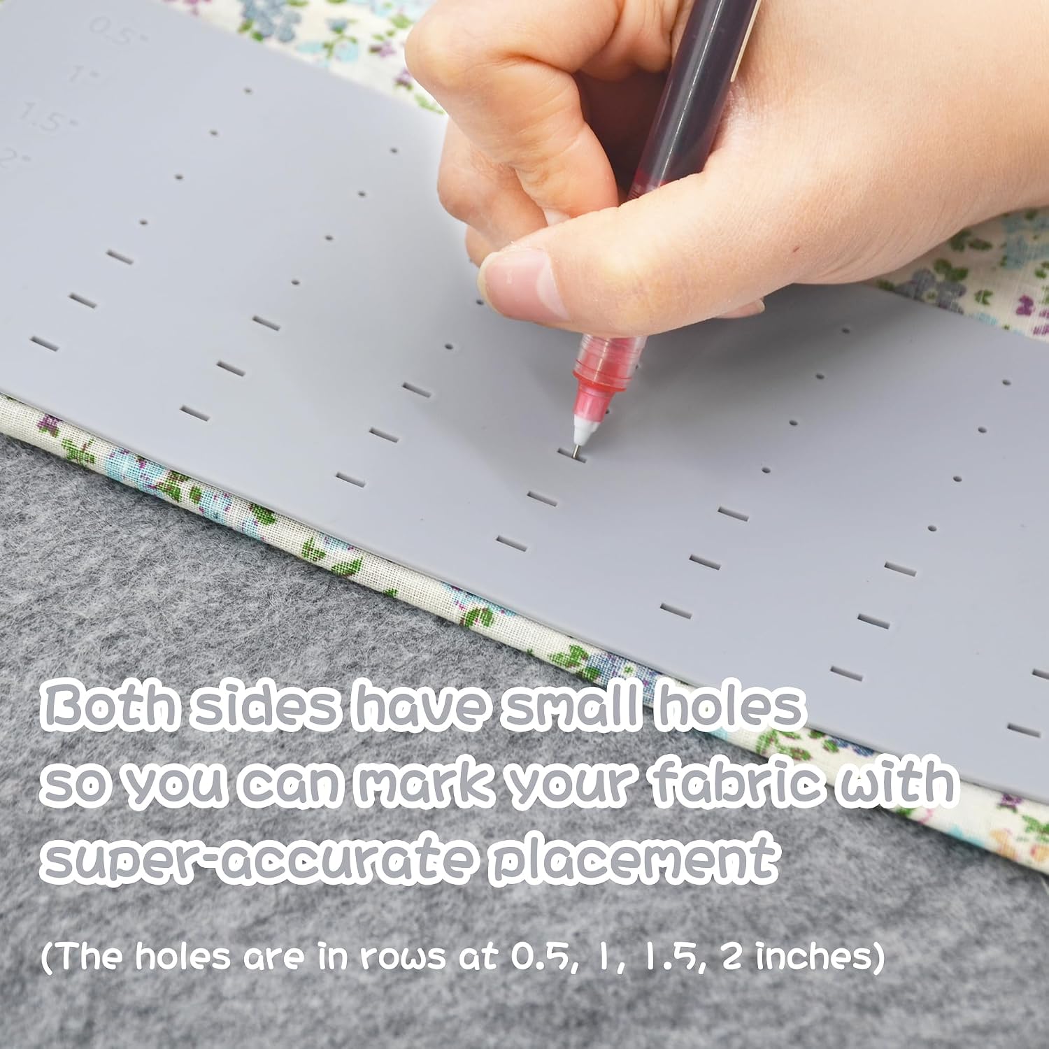 Naai-hoekliniaal, naaiposition - Sewing Gauge Ruler recensie en prijs