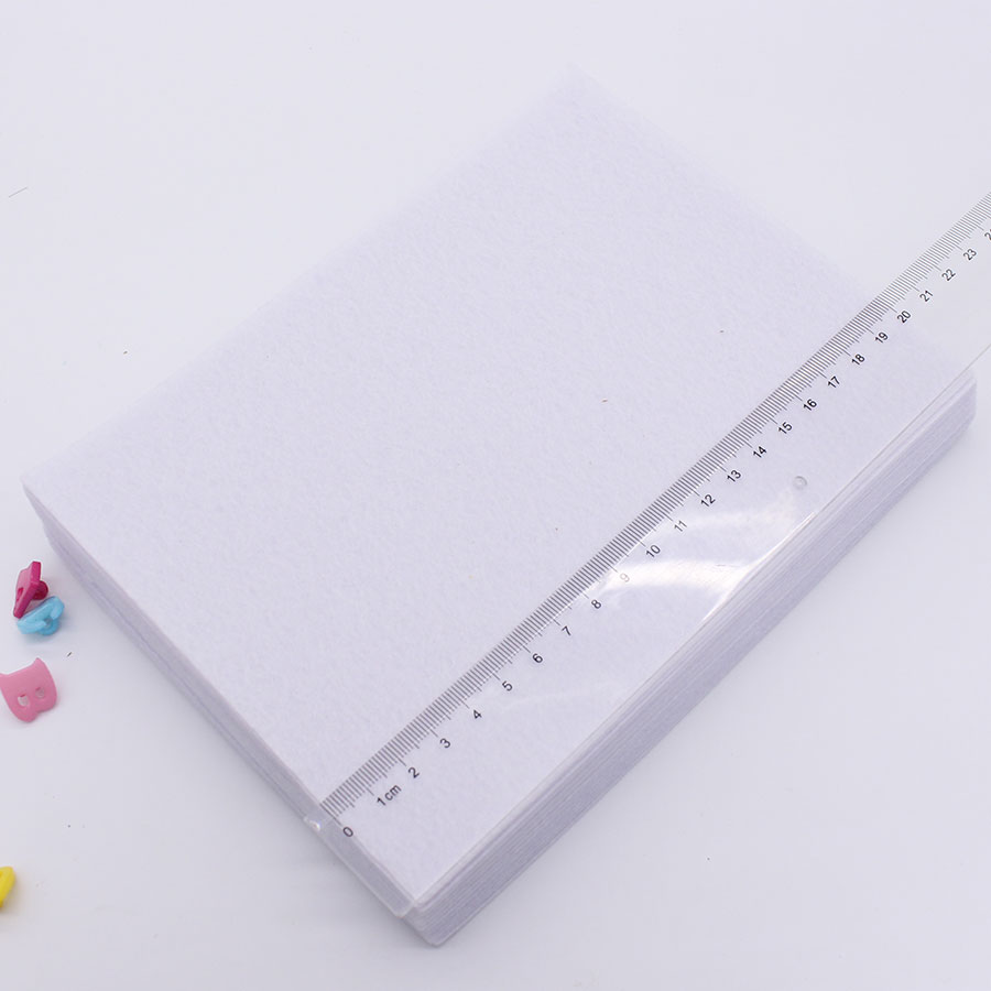 Witte 1mm viltstof voor poppen - Textile Sewing Patterns recensie en prijs
