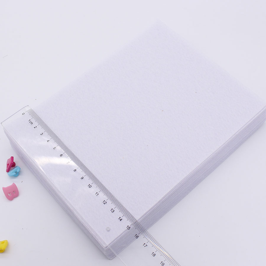 Witte 1mm viltstof voor poppen - Textile Sewing Patterns recensie en prijs