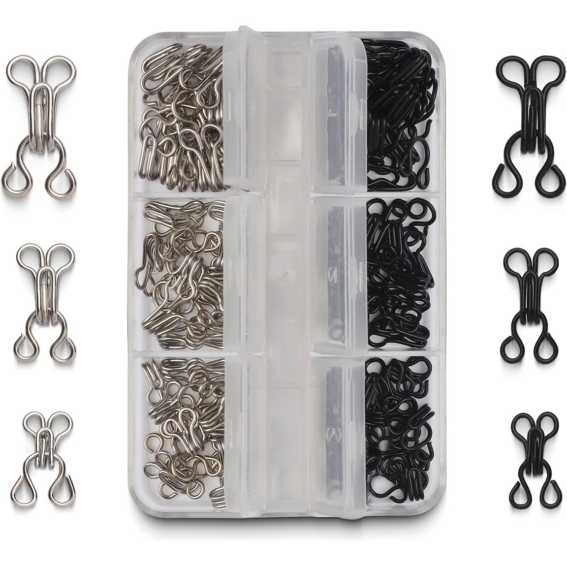 Onzichtbare kraaghaakjes en -o - Hook Eye Fastener recensie en prijs