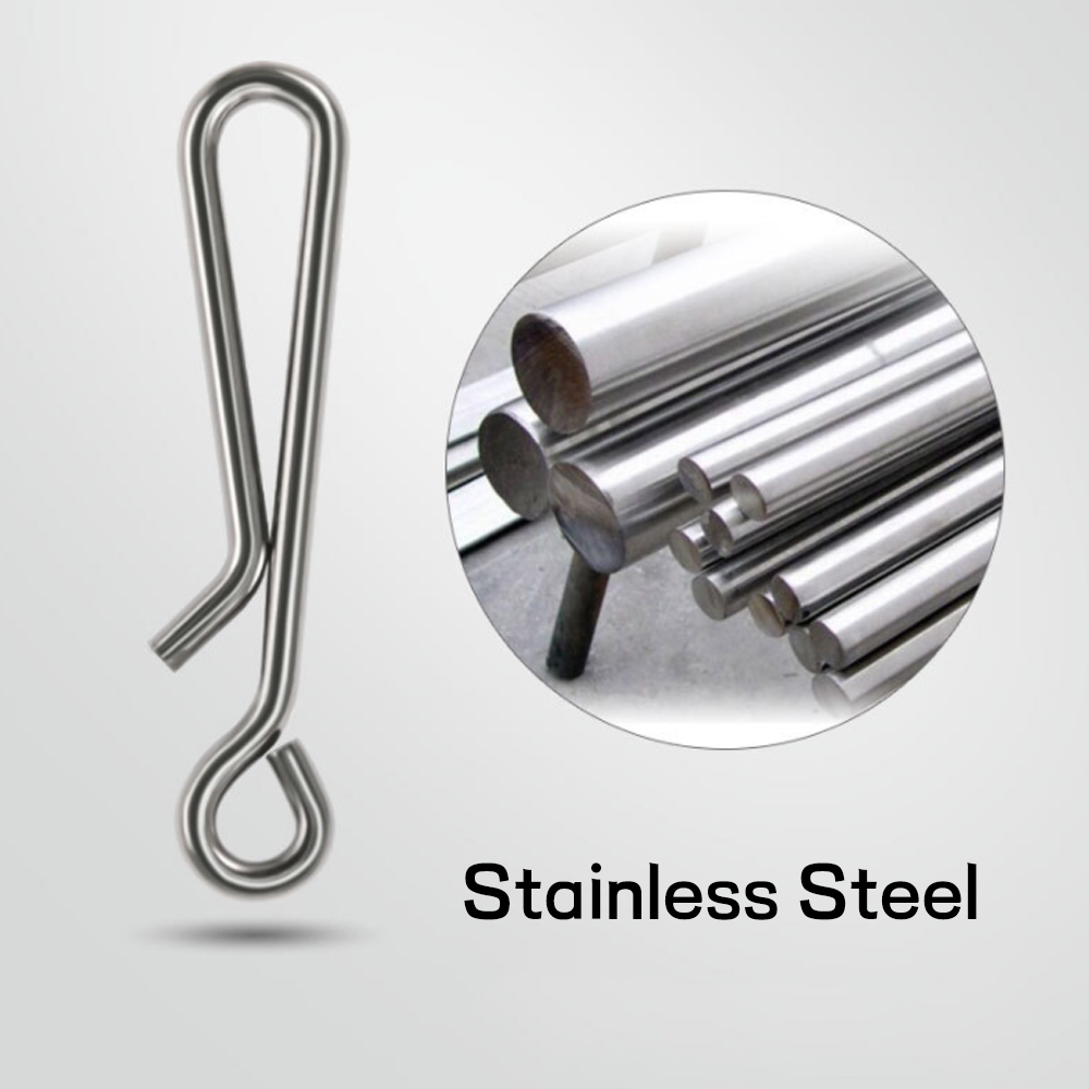 100 stuks zoutwatervissen roes - Hook Eye Fastener recensie en prijs