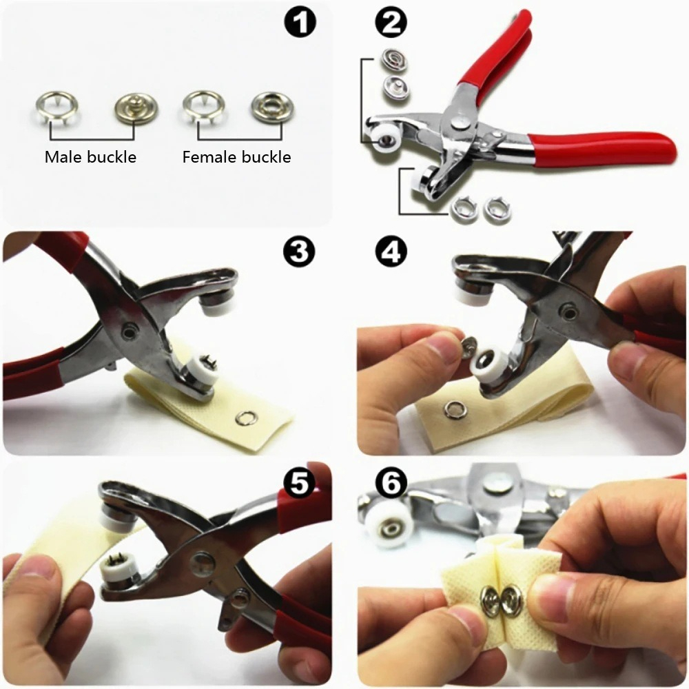9,5 mm-klauw-knopen-metaalgesp - Snap Button Plier recensie en prijs